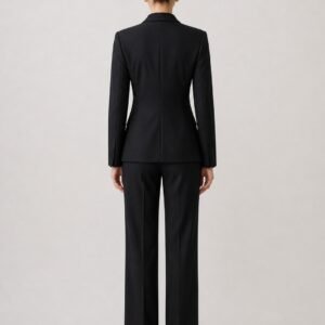 Alternative view of Women's Tailored Suit Set – Single-Button Blazer & Straight-Leg Trousers